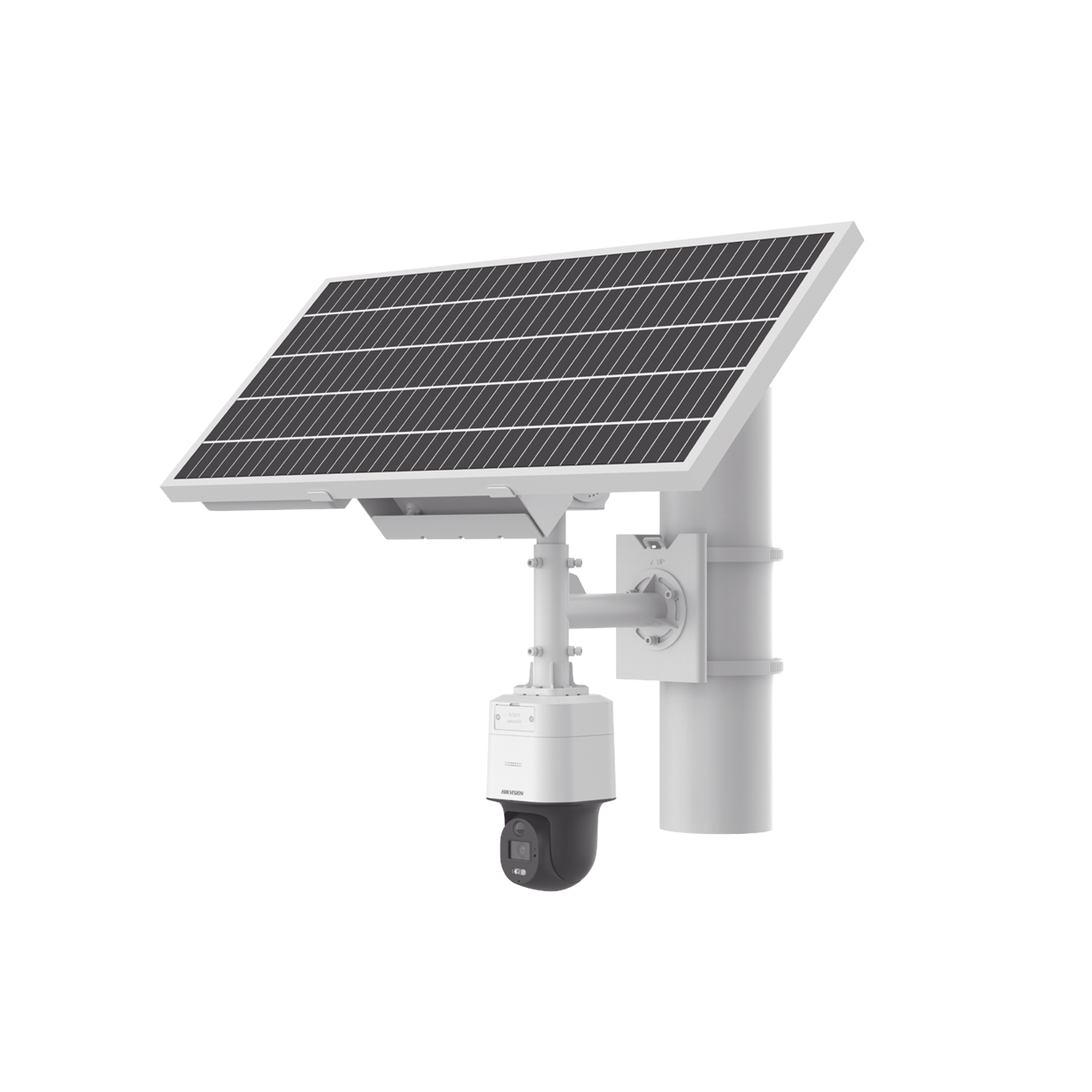 DS-2XS3Q47G1-LDH/4G/C18S40|Kit Solar IP All in One / Cámara PT ColorVu 4 Megapixel / Lente 4 mm / Panel Solar / Batería de Respaldo de Litio 23.2Ah (Hasta 24 Días) / Conexión 4G / Accesorios de Instalación